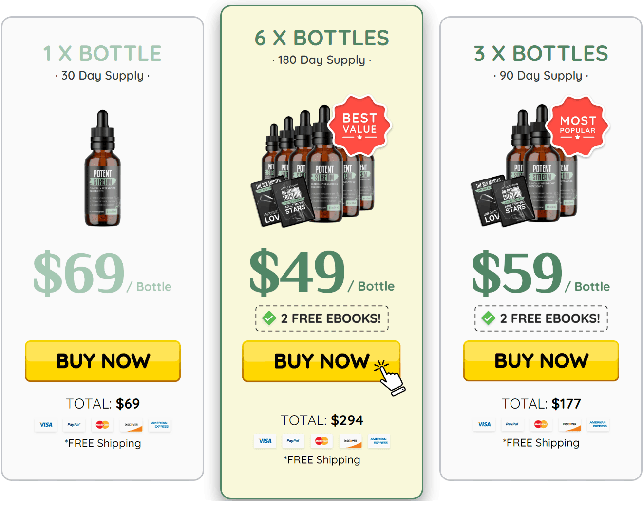PotentStream Pricing Table 02
